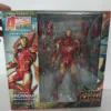 kf S0ee8c8d28dc2438d98d6600f93f40d30K Amazing Yamaguchi Revoltech No 013 Iron Man MK37 Bleeding Edge Armor Action Figure Collectible Model Toys - Amazing Yamaguchi Store