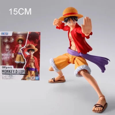 15cm One Piece Luffy Figuarts Gear2 Figurine The Raid on Onigashima Luffy Figure