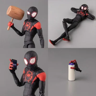 kf S4a475fff9c2a4147a978f8b5799aed58O In Stock Marvel Legends Sentinel Spiderman Action Figure Spider verse Miles Sv Shf Morales Peni Parker - Amazing Yamaguchi Store