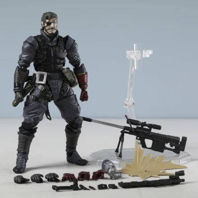 Revoltech Phantom Pain Venom Snake Collection Action Figure PVC