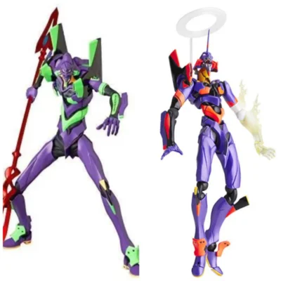 kf S75b2acfb27d6444e9b57d62eeff51b1cK EVA AMAZING YAMAGUCHI EVANGELION EVANGELION 015 Awakening KAIYODO Super Evagelion EVA01 Action Figure Robot Mecha Model - Amazing Yamaguchi Store
