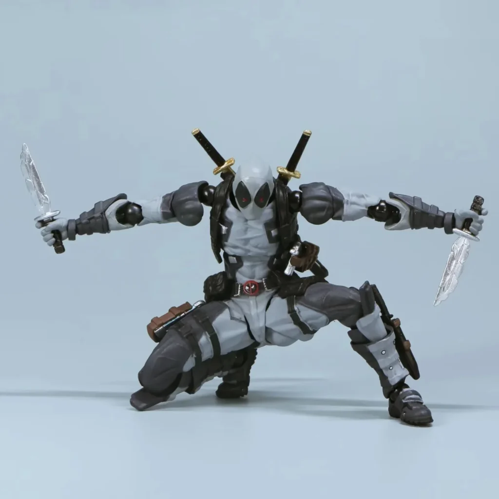 Amazing Yamaguchi Deadpool 2.0 Grey Action Figure - Image 3