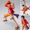 kf Scbb3f2fc37014406b220987df2ed23e8j 15cm One Piece Luffy Figuarts Gear2 Figurine The Raid on Onigashima Luffy Figure Joint Movable Model - Amazing Yamaguchi Store