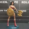 kf Sef8f73a7cb0c4bfbb5deb9e49482bd3cF Marvel animation peripheral new Wonder Woman with weapon base accessories joints movable creative doll hand model - Amazing Yamaguchi Store
