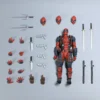 kf Sff30f600f8f142b987a3ec2e08f11db23 AMAZING YAMAGUCHI Deadpool 2 0 Grey Action Figure Mutants Joint Movable KAIYODO Wade SHF Model Movie - Amazing Yamaguchi Store