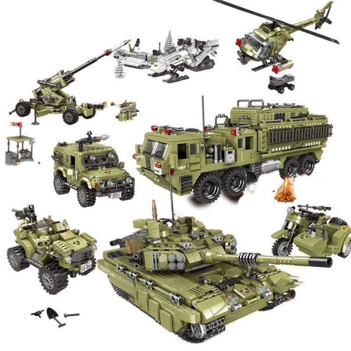XINGBAO 06008 06015 Military Series World War 2 Tanks - Amazing Yamaguchi Store